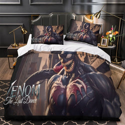 Venom The Last Dance Bedding Set Pattern Quilt Cover Without Filler (Online Order Only)