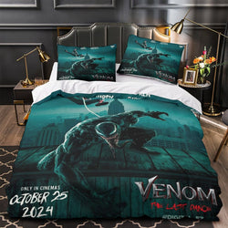 Venom The Last Dance Bedding Set Pattern Quilt Cover Without Filler (Online Order Only)