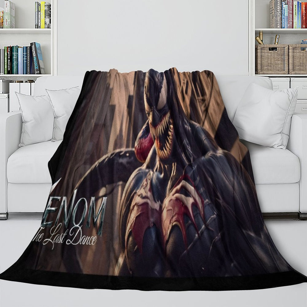 Venom The Last Dance Blanket Flannel Fleece Throw Room Decoration (Online Order Only)