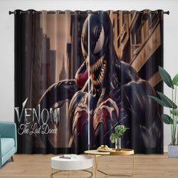 Venom The Last Dance Curtains Blackout Window Drapes Room Decoration (Online Order Only)