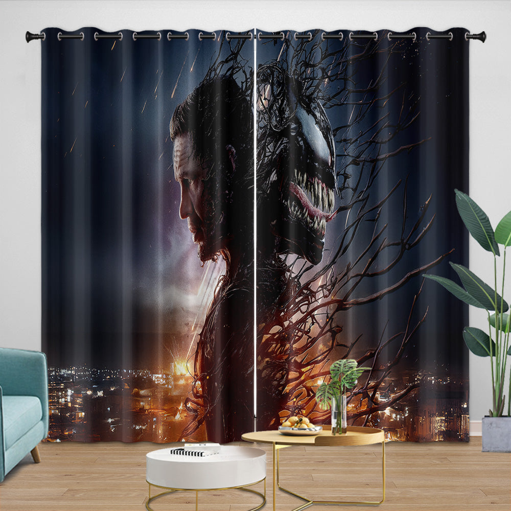 Venom The Last Dance Curtains Blackout Window Drapes Room Decoration (Online Order Only)