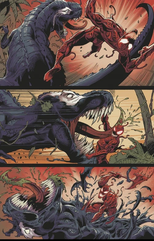 Venom #25 4th Print Mark Bagley T-Rex Carnage Virgin Variant (09/23/2020) Marvel (ONLINE ORDER ONLY)