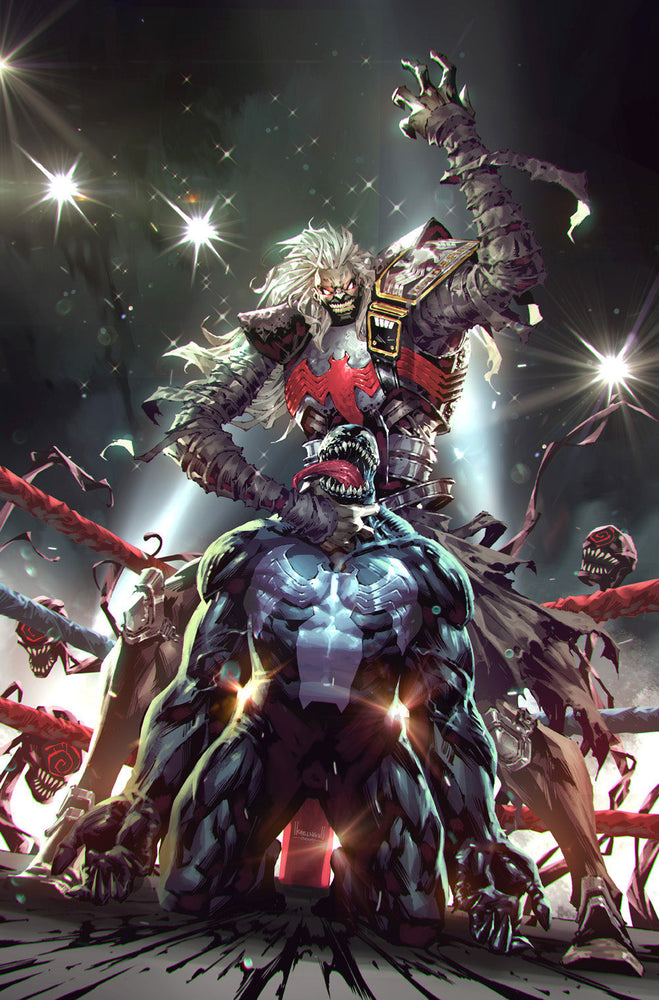 Venom #29 Kael Ngu Knull Wrestling Belt WWE Virgin Variant (10/21/2020) Marvel (ONLINE ORDER ONLY)