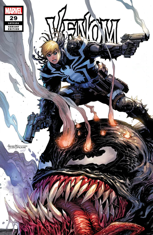 Venom #29 Tyler Kirkham Trade Variant Dylan Brock Agent (10/21/2020) Marvel (ONLINE ORDER ONLY)