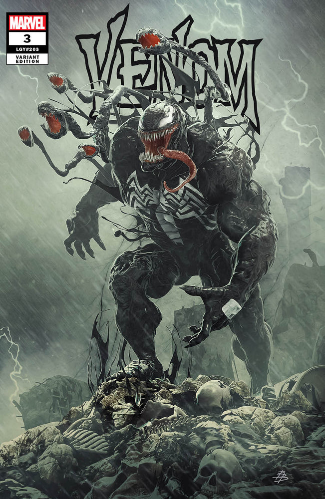Venom #3 Bjorn Barends Variant (12/29/2021) Marvel (ONLINE ORDER ONLY)