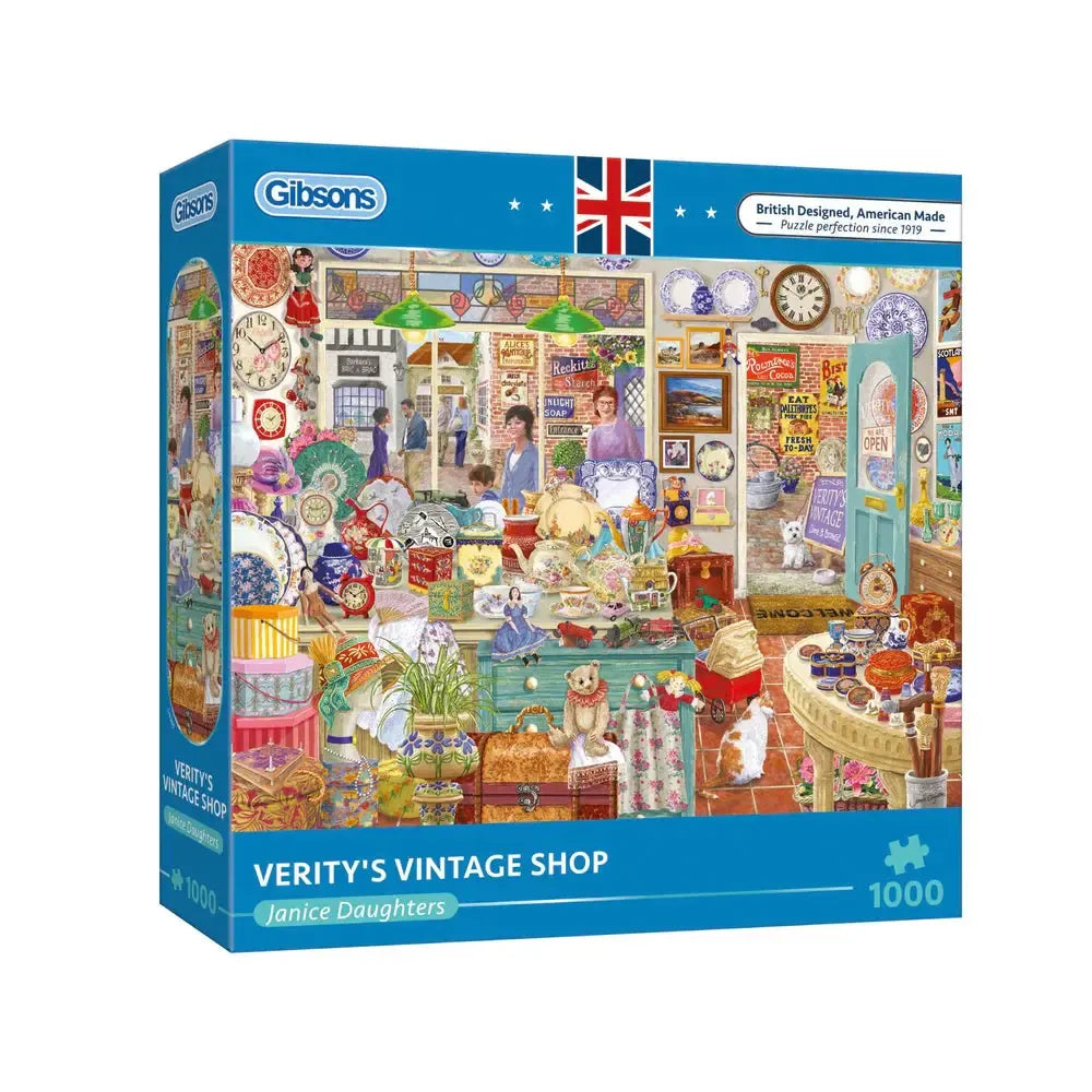 Verity's Vintage Shop 1000 Piece Jigsaw Puzzle Gibsons (ONLINE ORDER ONLY)