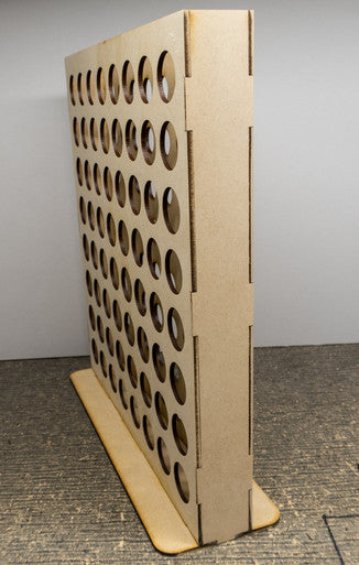 Vertical Paint Rack - 26mm, For Vallejo and Army Painter Style Dropper Bottles (Online Order Only) (Online Order Only)