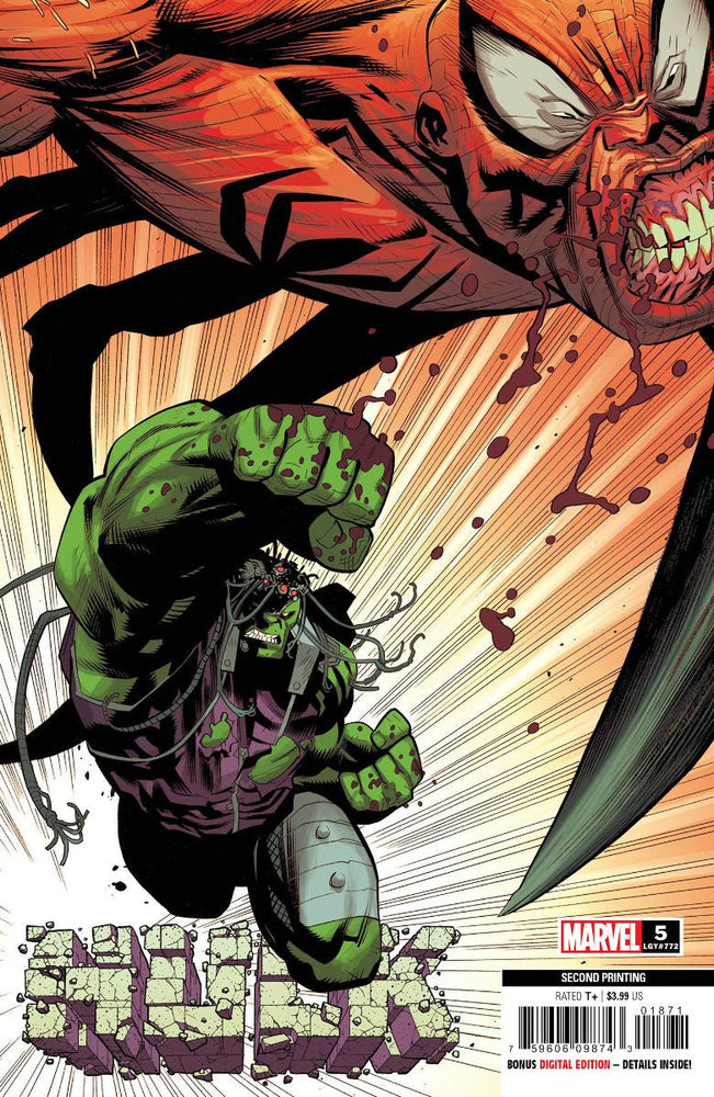 Hulk #5 2nd Print Ryan Ottley Variant (05/18/2022) Marvel (ONLINE ORDER ONLY)