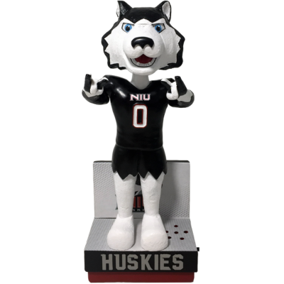 Victor E. Huskie Northern Illinois Huskies Fight Song Mascot Bobbleheads (ONLINE ORDER ONLY)