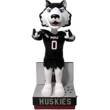 Victor E. Huskie Northern Illinois Huskies Fight Song Mascot Bobbleheads (ONLINE ORDER ONLY)