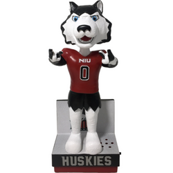 Victor E. Huskie Northern Illinois Huskies Fight Song Mascot Bobbleheads (ONLINE ORDER ONLY)