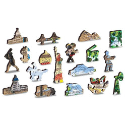 Victorian Street 200 Piece Wood Jigsaw Puzzle Wooden City (ONLINE ORDER ONLY)