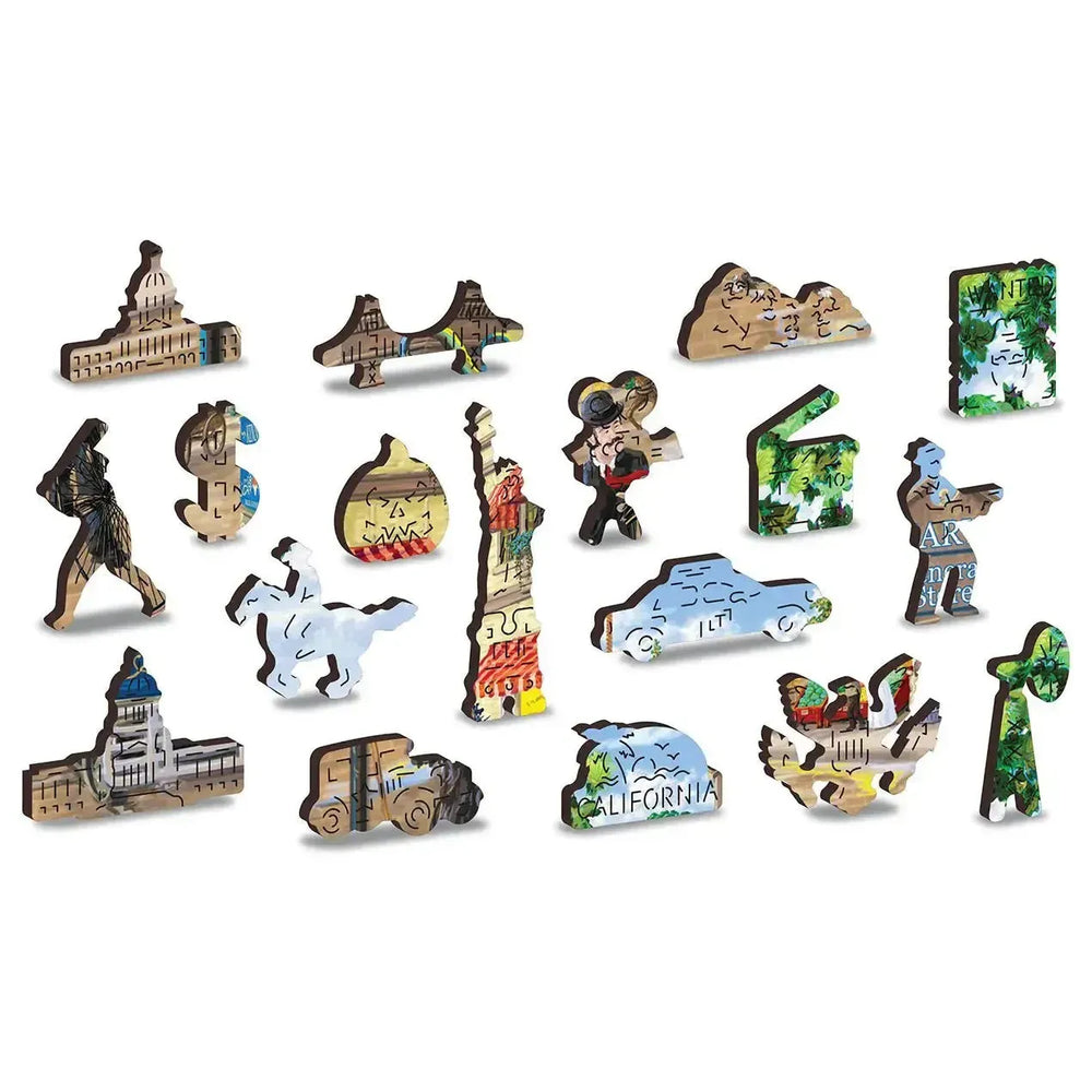 Victorian Street 400 Piece Wood Jigsaw Puzzle Wooden City (ONLINE ORDER ONLY)