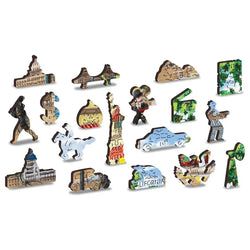 Victorian Street 400 Piece Wood Jigsaw Puzzle Wooden City (ONLINE ORDER ONLY)
