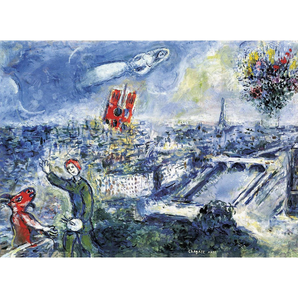 View of Paris 1000 Piece Jigsaw Puzzle Eurographics (ONLINE ORDER ONLY)