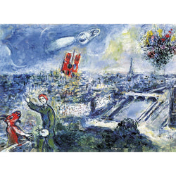 View of Paris 1000 Piece Jigsaw Puzzle Eurographics (ONLINE ORDER ONLY)
