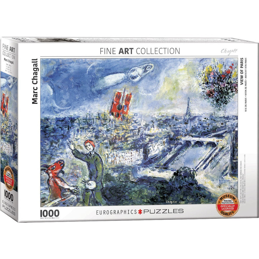 View of Paris 1000 Piece Jigsaw Puzzle Eurographics (ONLINE ORDER ONLY)