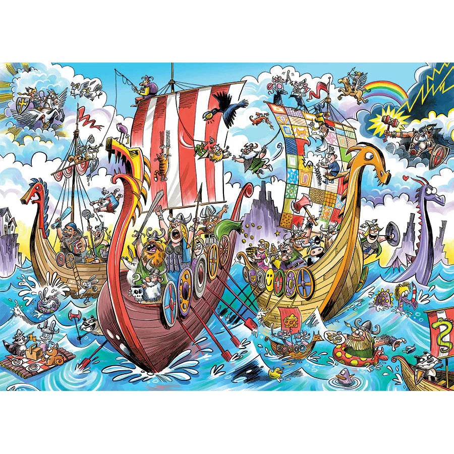 Viking Voyage 350 Piece Family Jigsaw Puzzle Cobble Hill (ONLINE ORDER ONLY)