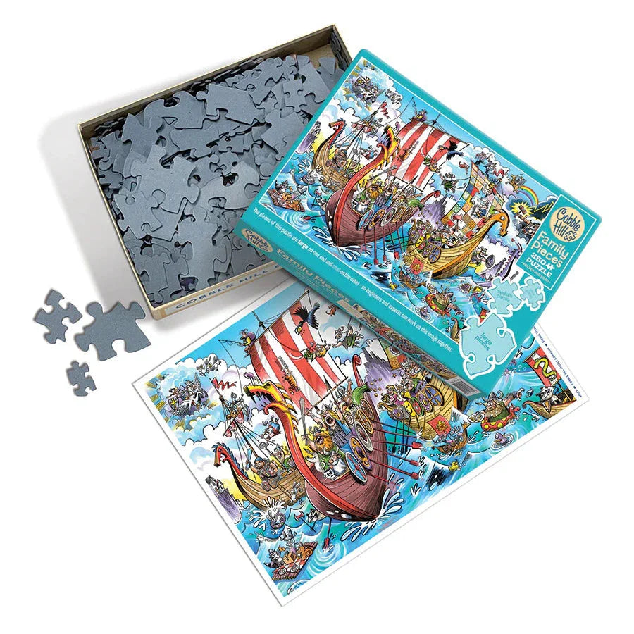 Viking Voyage 350 Piece Family Jigsaw Puzzle Cobble Hill (ONLINE ORDER ONLY)