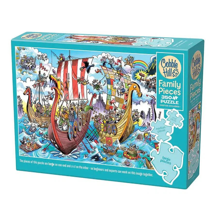Viking Voyage 350 Piece Family Jigsaw Puzzle Cobble Hill (ONLINE ORDER ONLY)