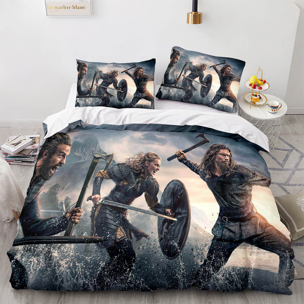 Vikings Valhalla Rising Bedding Set Quilt Duvet Cover Bed Sets (Online Order Only)
