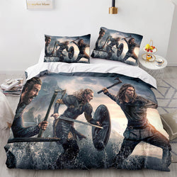 Vikings Valhalla Rising Bedding Set Quilt Duvet Cover Bed Sets (Online Order Only)