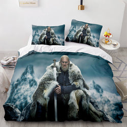 Vikings Valhalla Rising Bedding Set Quilt Duvet Cover Bed Sets (Online Order Only)