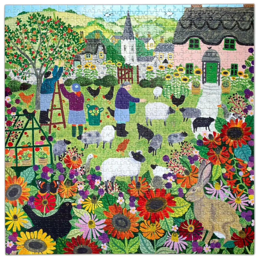 Village Orchard 1000 Piece Jigsaw Puzzle eeBoo (ONLINE ORDER ONLY)