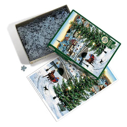 Village Tree 1000 Piece Jigsaw Puzzle Cobble Hill (ONLINE ORDER ONLY)