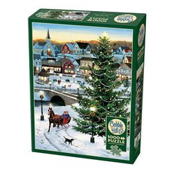 Village Tree 1000 Piece Jigsaw Puzzle Cobble Hill (ONLINE ORDER ONLY)