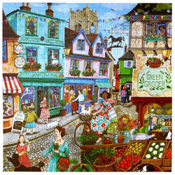Village by the Sea 1000 Piece Jigsaw Puzzle eeBoo