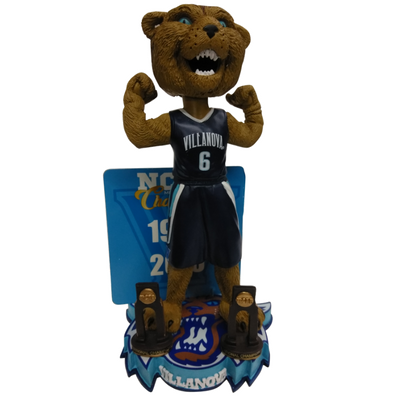 NCAA College Basketball National Champions Mascot Bobbleheads (ONLINE ORDER ONLY)