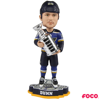 St. Louis Blues 2019 Stanley Cup Champions Bobbleheads (ONLINE ORDER ONLY)