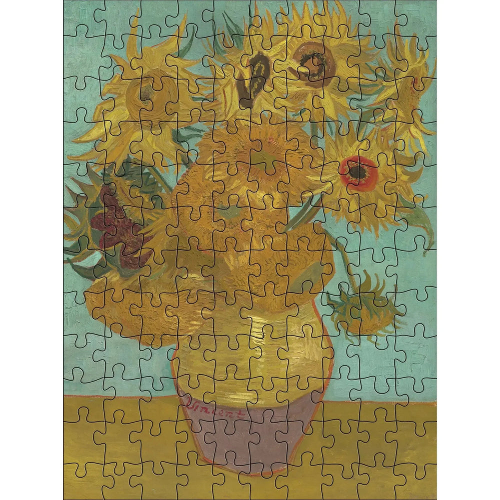 Vincent van Gogh Set of 2 120 Piece Double-Sided Jigsaw Puzzle Pomegranate
