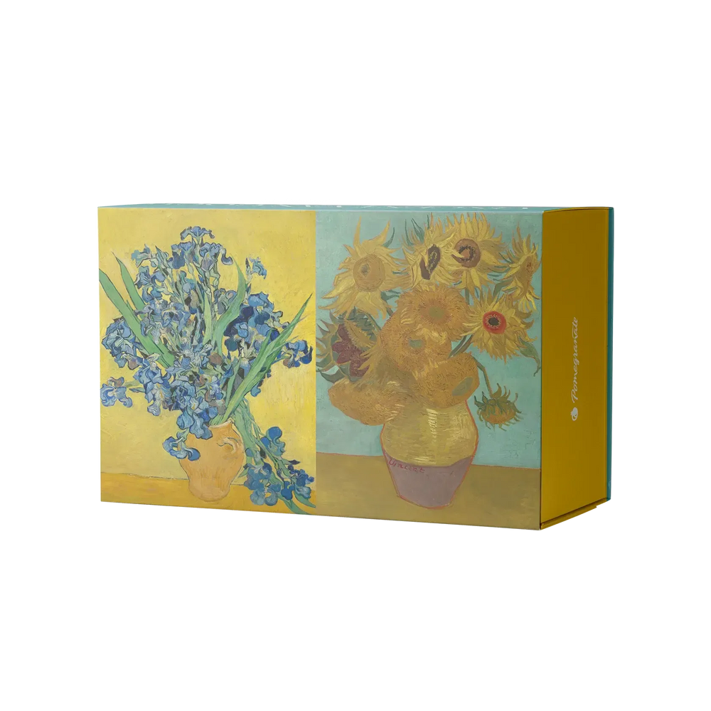 Vincent van Gogh Set of 2 120 Piece Double-Sided Jigsaw Puzzle Pomegranate