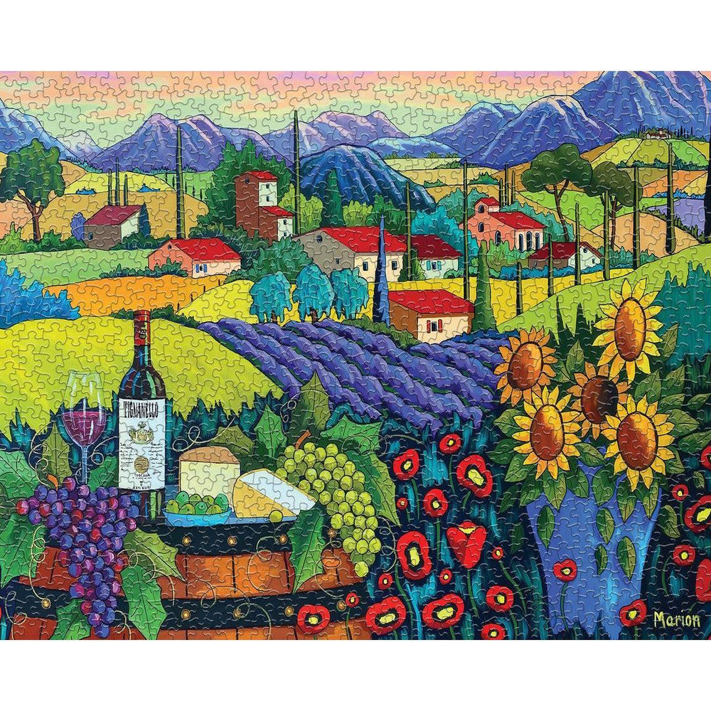 Vineyard Delights 1000 Piece Jigsaw Puzzle Springbok