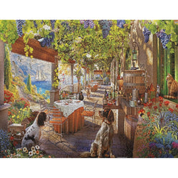 Vineyard Porch 1000 Piece Jigsaw Puzzle Springbok (ONLINE ORDER ONLY)