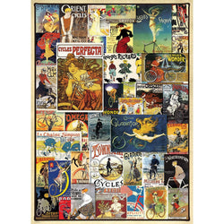 Vintage Bicycle Posters 1000 Piece Jigsaw Puzzle Eurographics (ONLINE ORDER ONLY)
