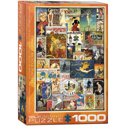 Vintage Bicycle Posters 1000 Piece Jigsaw Puzzle Eurographics