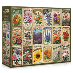 Vintage Blooms 1000 Piece Jigsaw Puzzle Final Piece (ONLINE ORDER ONLY)
