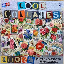 Vintage Garden Seeds Cool Collages 1000 Piece Jigsaw Puzzle Sure Lox (ONLINE ORDER ONLY)
