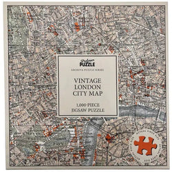 Vintage London City Map 1000 Piece Jigsaw Puzzle Professor Puzzle (ONLINE ORDER ONLY)