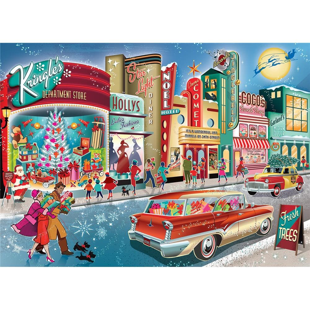Vintage Main Street 1000 Piece Jigsaw Puzzle Cobble Hill (ONLINE ORDER ONLY)