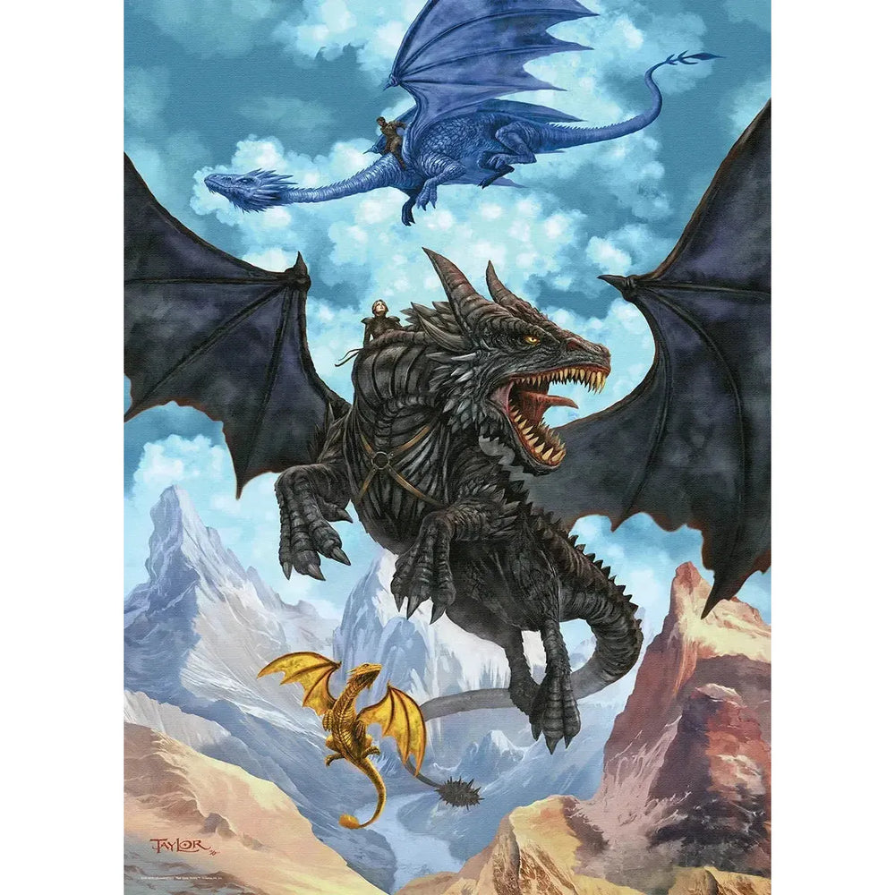 Violet, Dragon Rider Fourth Wing 1000 Piece Jigsaw Puzzle Eurographics (ONLINE ORDER ONLY)