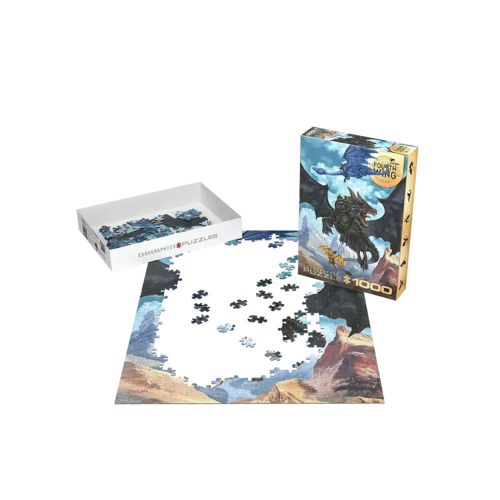 Violet, Dragon Rider Fourth Wing 1000 Piece Jigsaw Puzzle Eurographics (ONLINE ORDER ONLY)