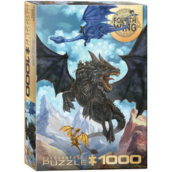 Violet, Dragon Rider Fourth Wing 1000 Piece Jigsaw Puzzle Eurographics (ONLINE ORDER ONLY)