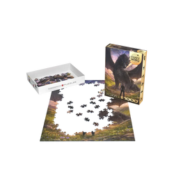 Violet Meets Tairn Fourth Wing 1000 Piece Jigsaw Puzzle Eurographics (ONLINE ORDER ONLY)