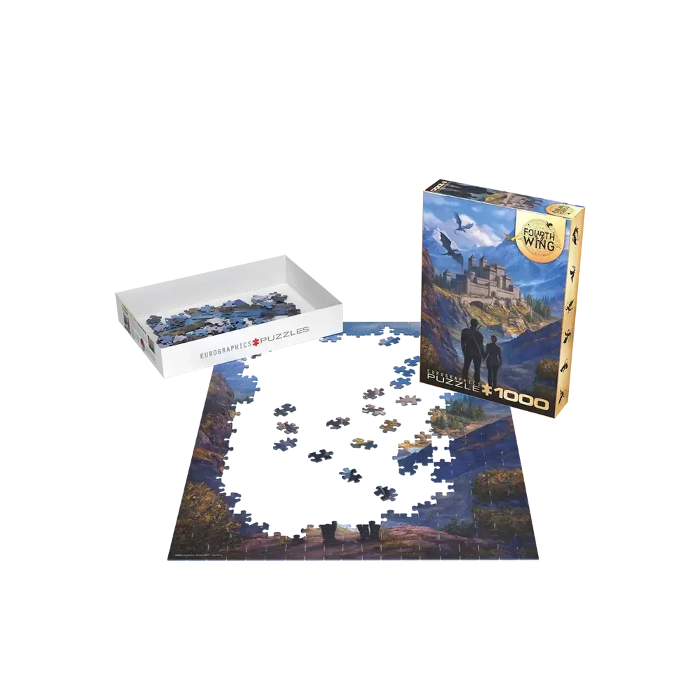 Violet & Xaden Fourth Wing 1000 Piece Jigsaw Puzzle Eurographics (ONLINE ORDER ONLY)