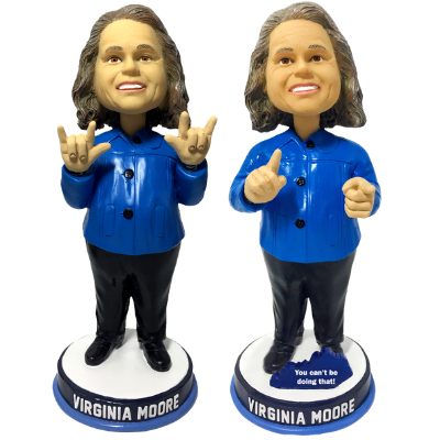 Virginia Moore Bobbleheads (ONLINE ORDER ONLY)