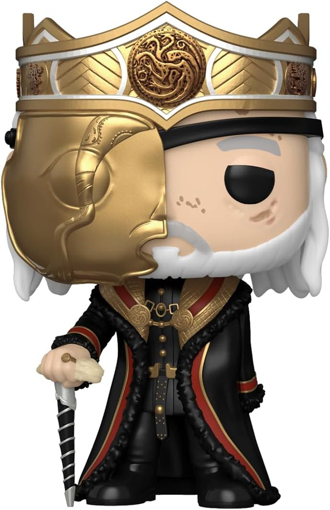 House of the Dragon Viserys Targaryen with Mask Funko Pop! Vinyl Figure #15 with Funko Protector (Online Order Only)